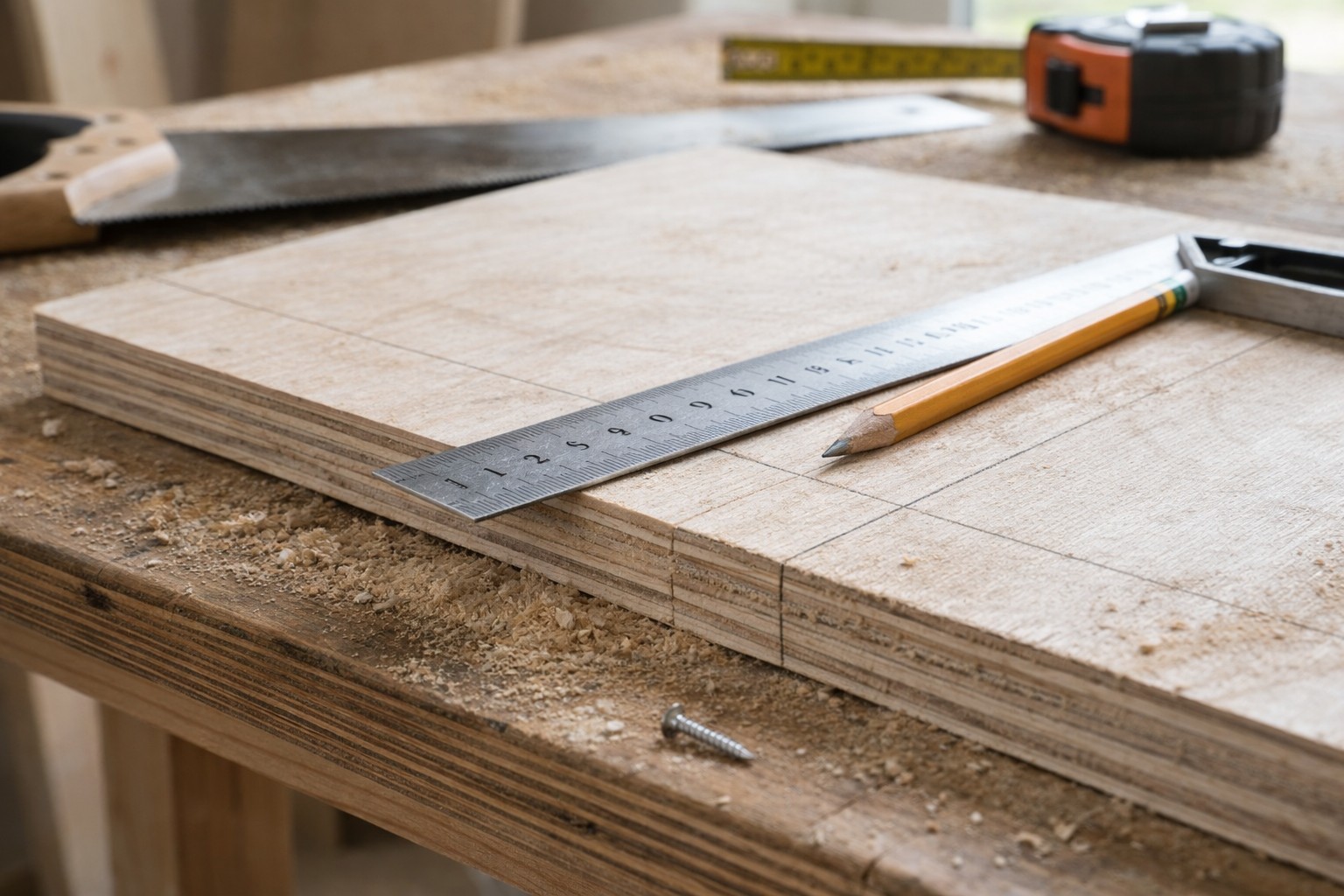 Birch Plywood Detail